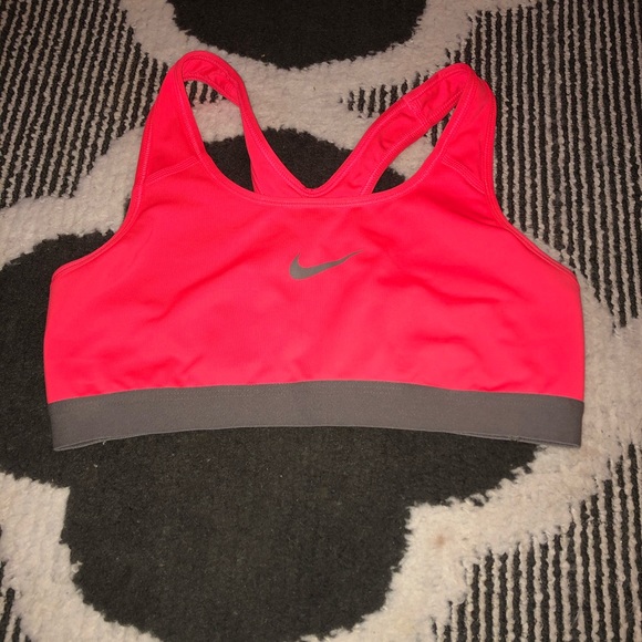 Nike Other - Nike neon pink sports bra!